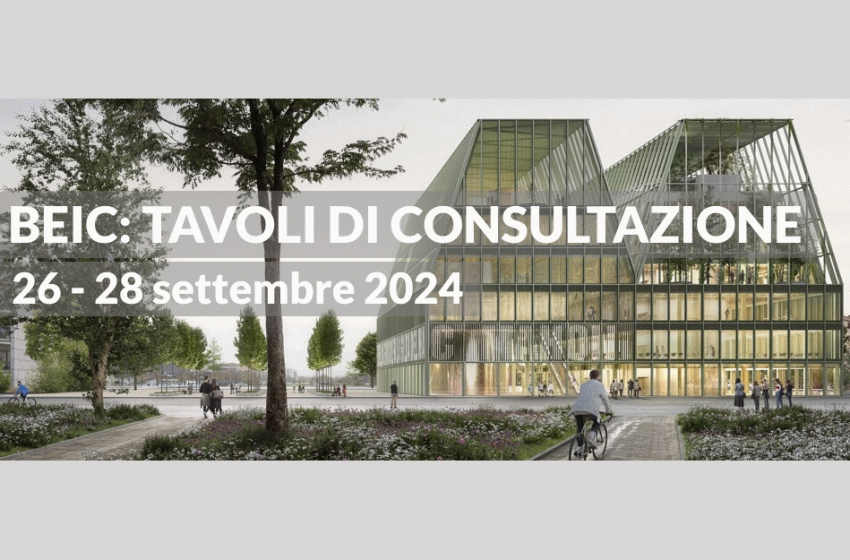  BEIC – Biblioteca Europea di Informazione e Cultura. Tavoli di consultazione 2024