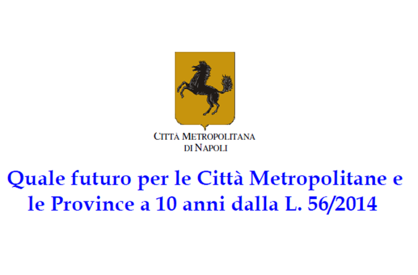  Quale futuro per le Città Metropolitane e le Province a 10 anni dalla L. 56/2014