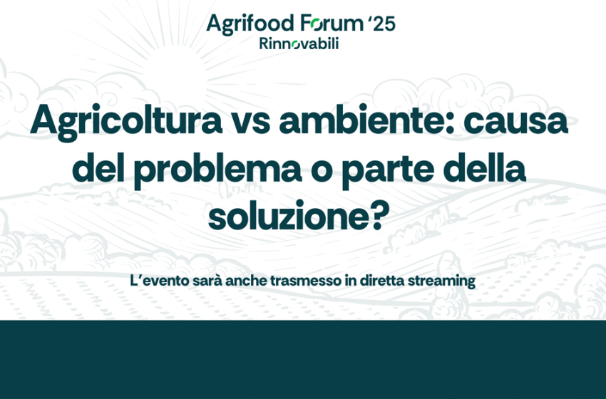  Agricoltura vs. Ambiente: causa del problema o parte della soluzione?