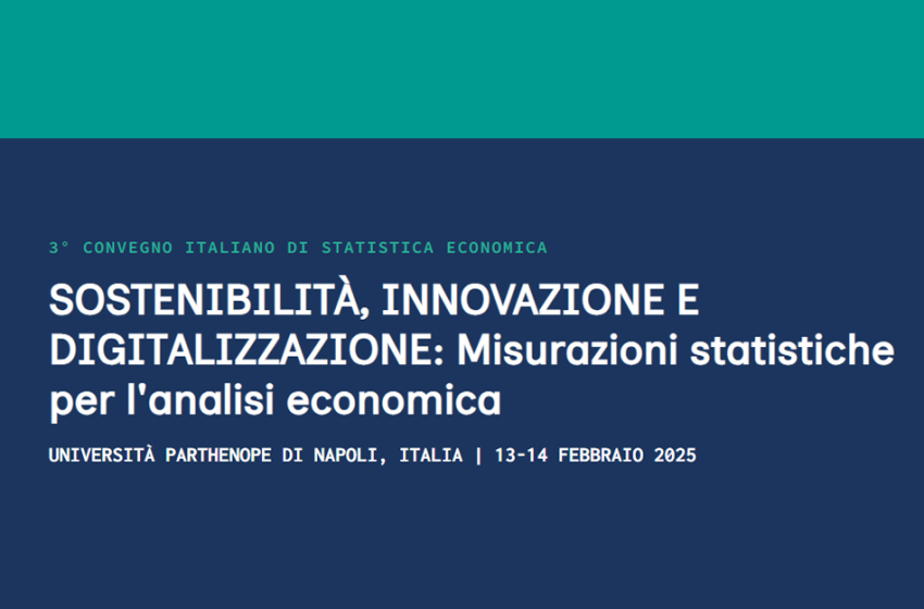  Sostenibilità, innovazione e digitalizzazione: misurazioni statistiche per l’analisi economica