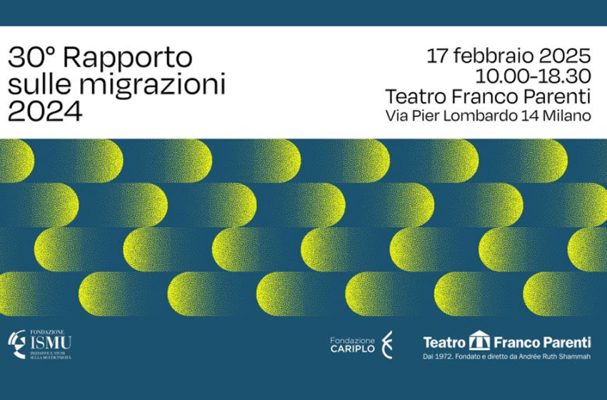  Presentazione del 30° Rapporto sulle migrazioni 2024