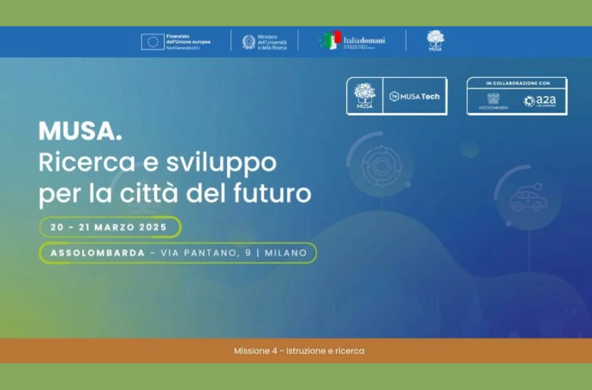  MUSA. Ricerca e sviluppo per la città del futuro