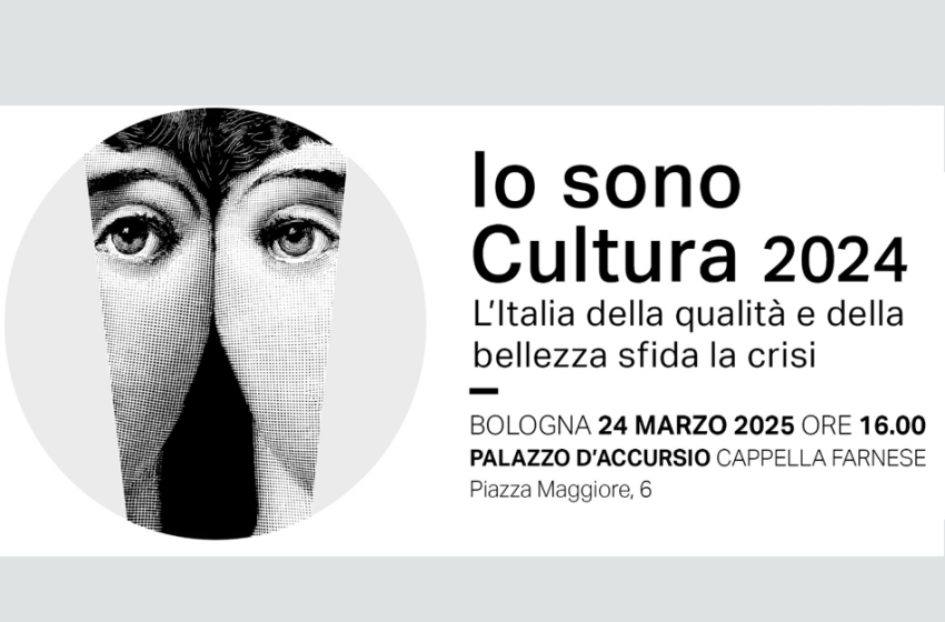  Io sono Cultura 2024 – L’Italia della qualità e della bellezza sfida la crisi